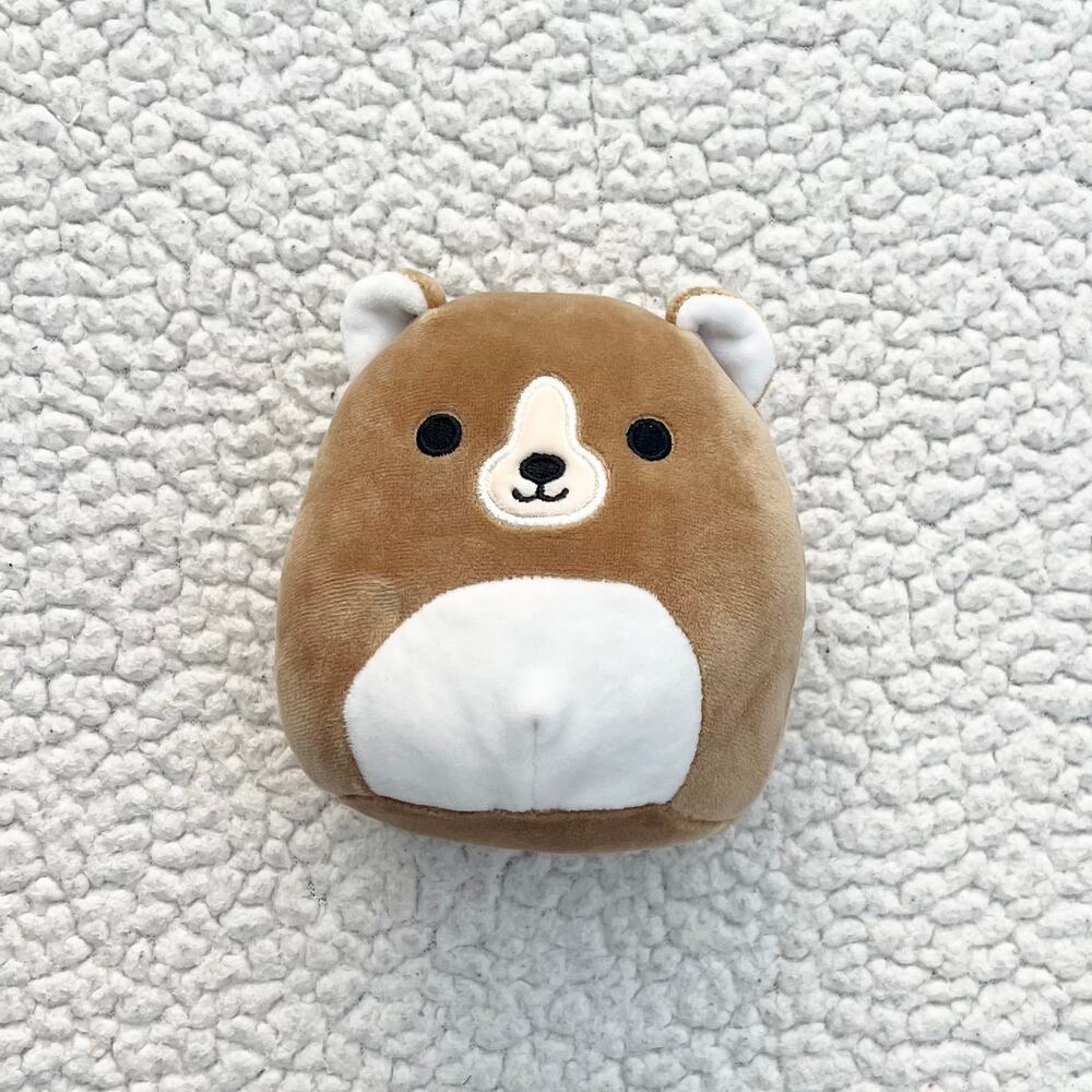Squishmallows Greta the Brown Bear 5 Inch NWOT